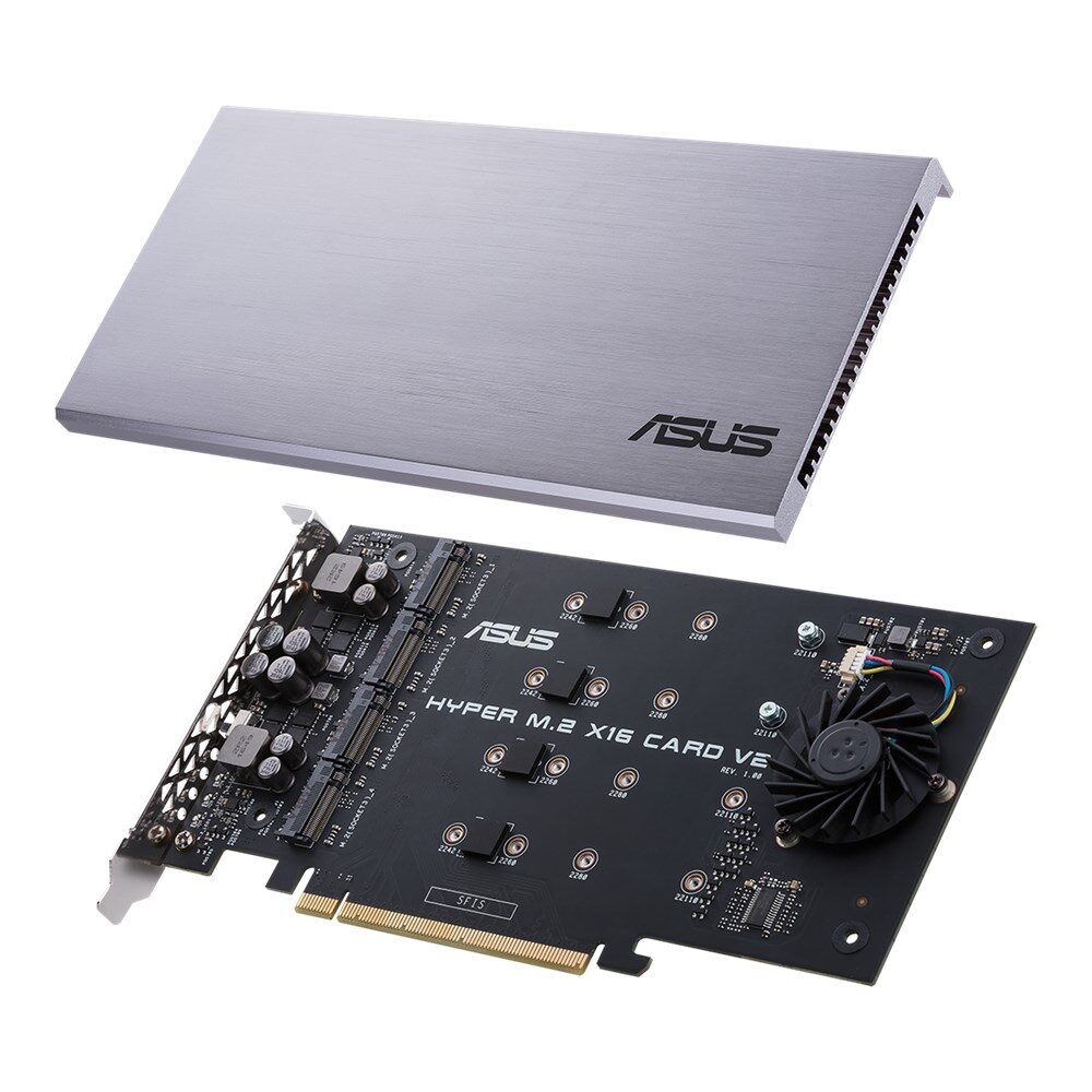 Kontroler ASUS Hyper M.2 PCIe 3.0 x16, 4x M.2